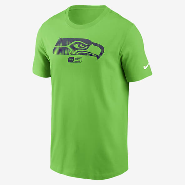 Green Football Seattle Seahawks Shirts. Nike